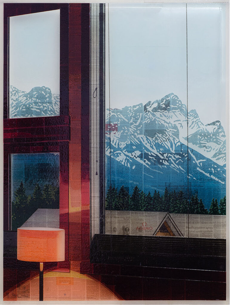 Chalet Renard - Collage by Martijn Hesseling