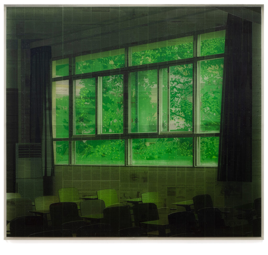 Classroom II - Collage by Martijn Hesseling