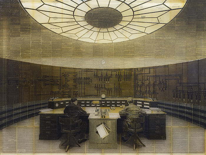 Control Center III - Collage by Martijn Hesseling