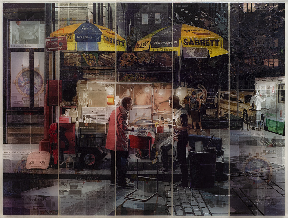 Dumbo 22-09-2019 NYC - Collage by Martijn Hesseling