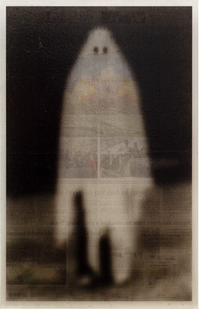 Ghost 1/6 (L) - Collage by Martijn Hesseling