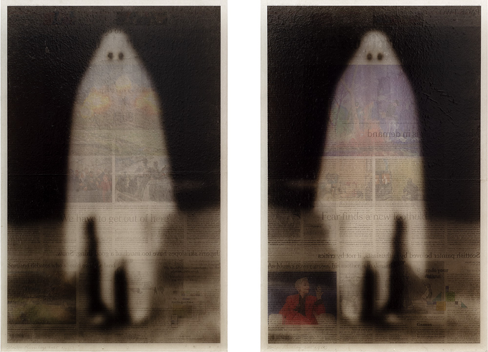 Ghosts - Collages by Martijn Hesseling