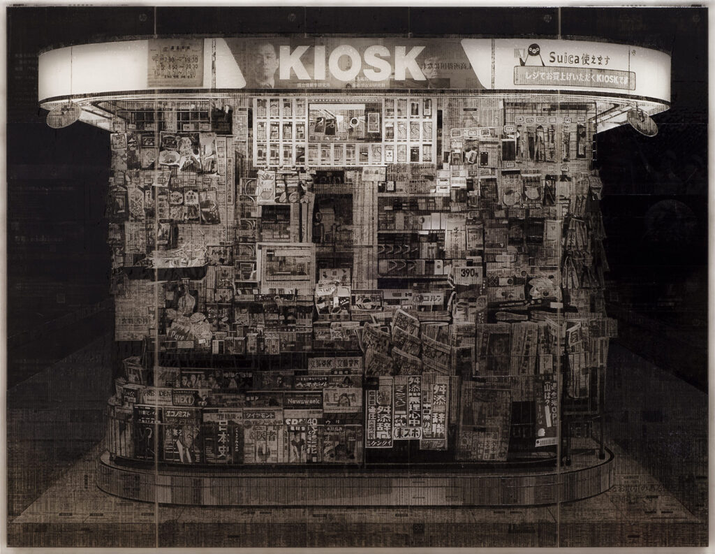 Kiosk II - Collage by Martijn Hesseling