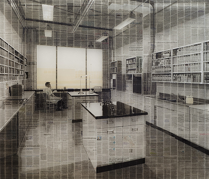 Laboratory - Collage by Martijn Hesseling
