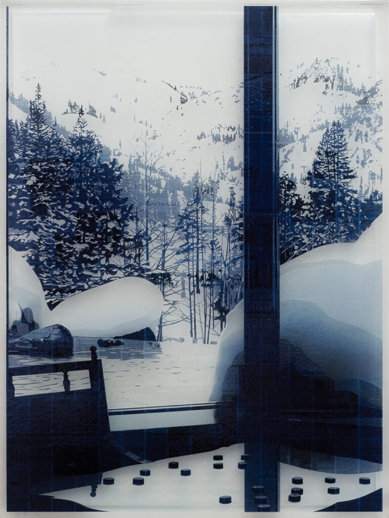 Maple Lodge - Collage by Martijn Hesseling