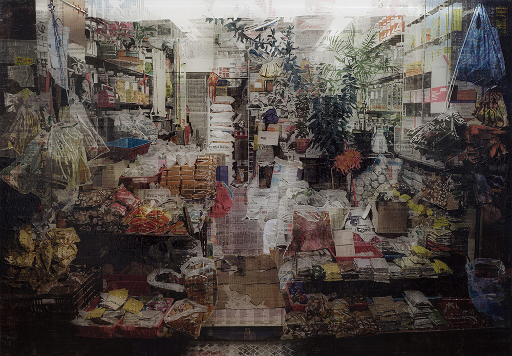 Mong-Kok Collage by Martijn Hesseling