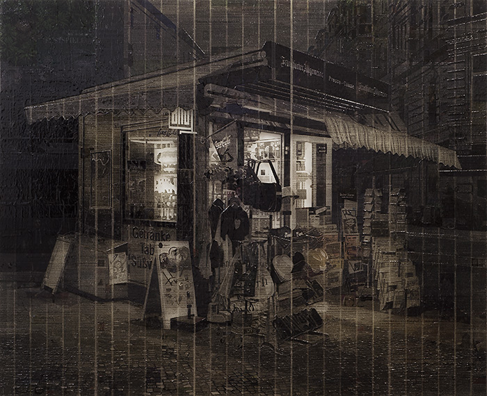 Oranienburger Strasse - Collage by Martijn Hesseling