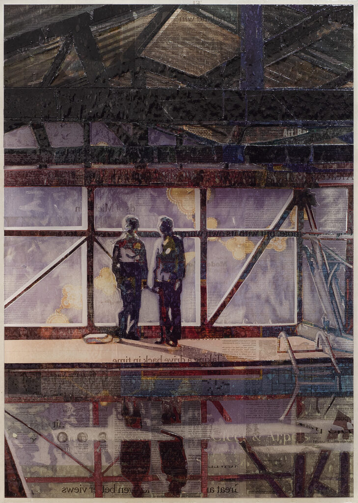 Poolhouse - Collage by Martijn Hesseling