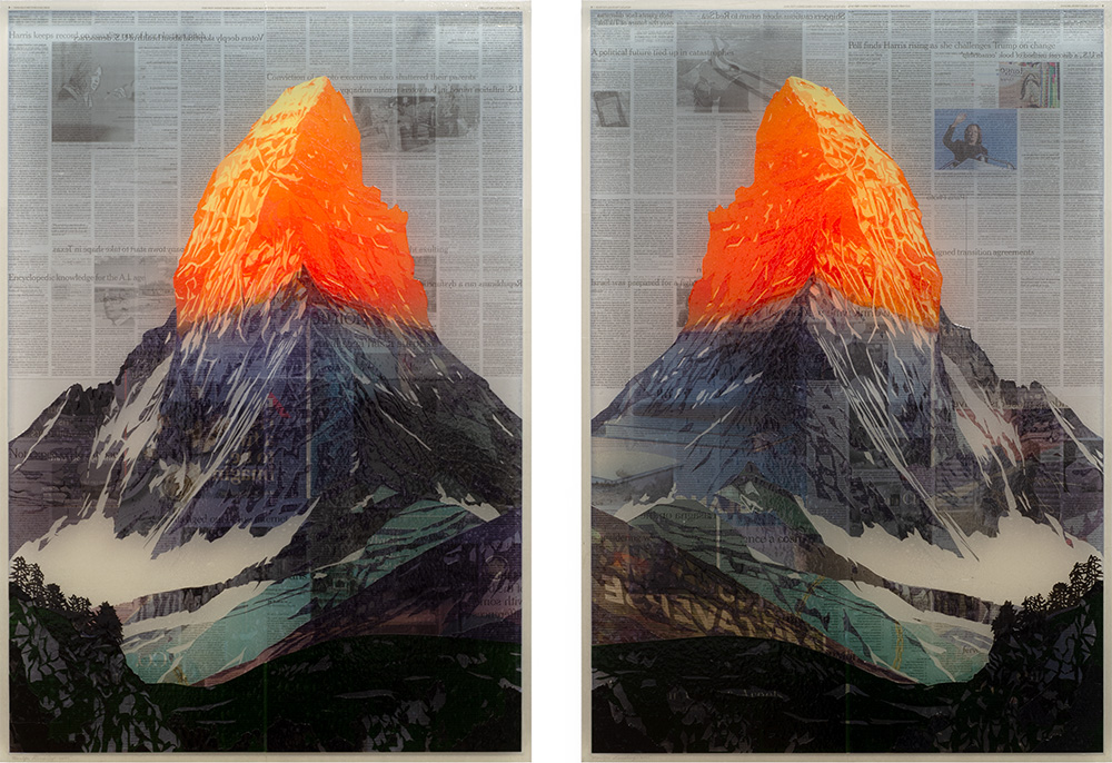 Summits - Collages by Martijn Hesseling