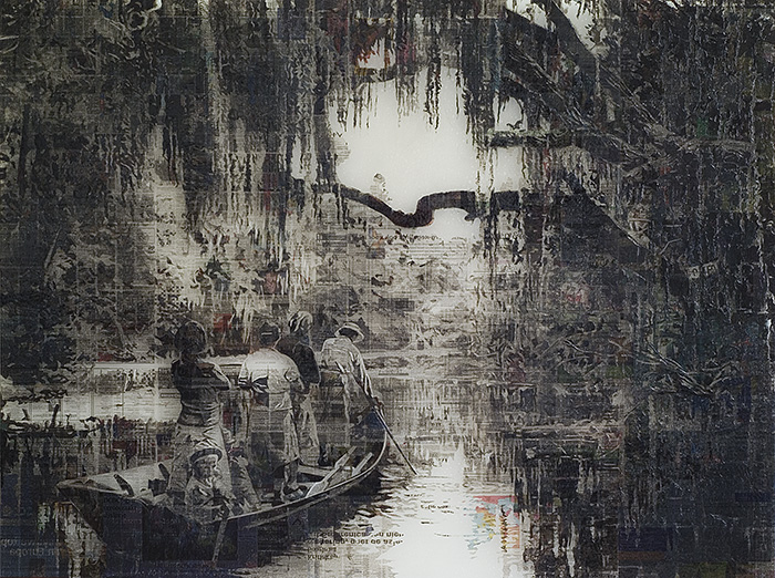 Swamp - Collage by Martijn Hesseling